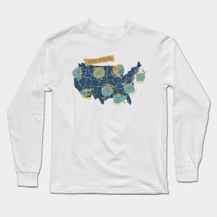 Cryptids of the USA Long Sleeve T-Shirt